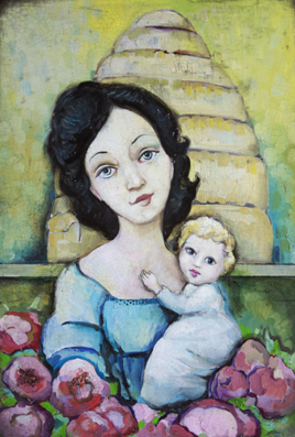 She Embraced the Beehive and All That Was Good in the World  (SOLD)