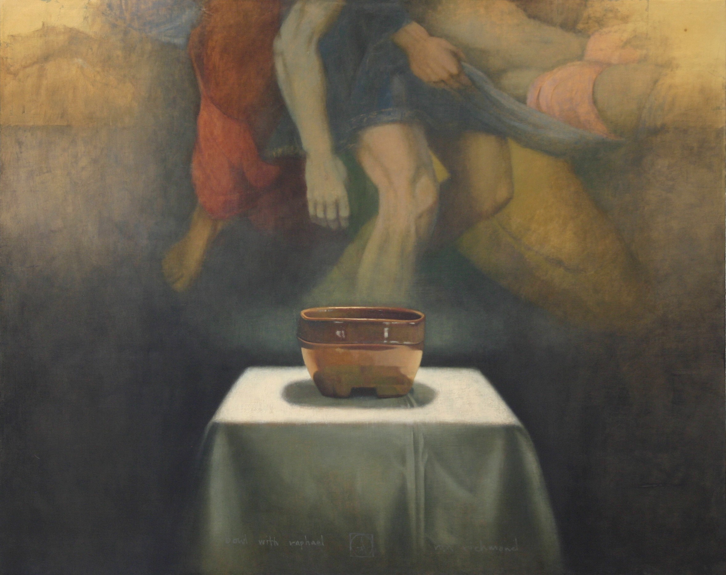 bowl with raphael  (SOLD)