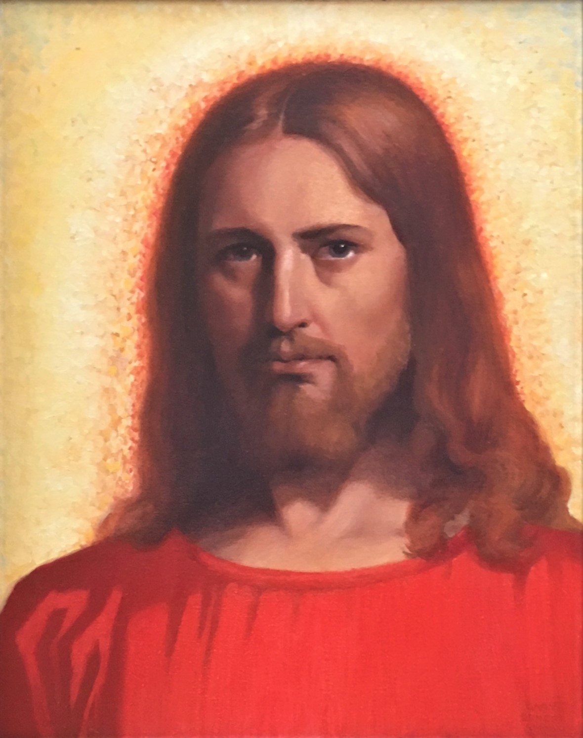 Christ in Red Robe (SOLD)